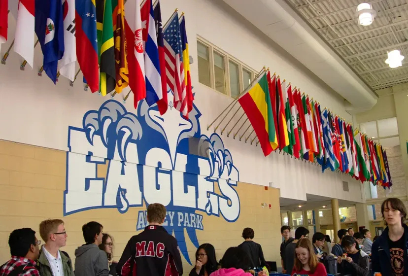 Abbey Park HS Foyer 2