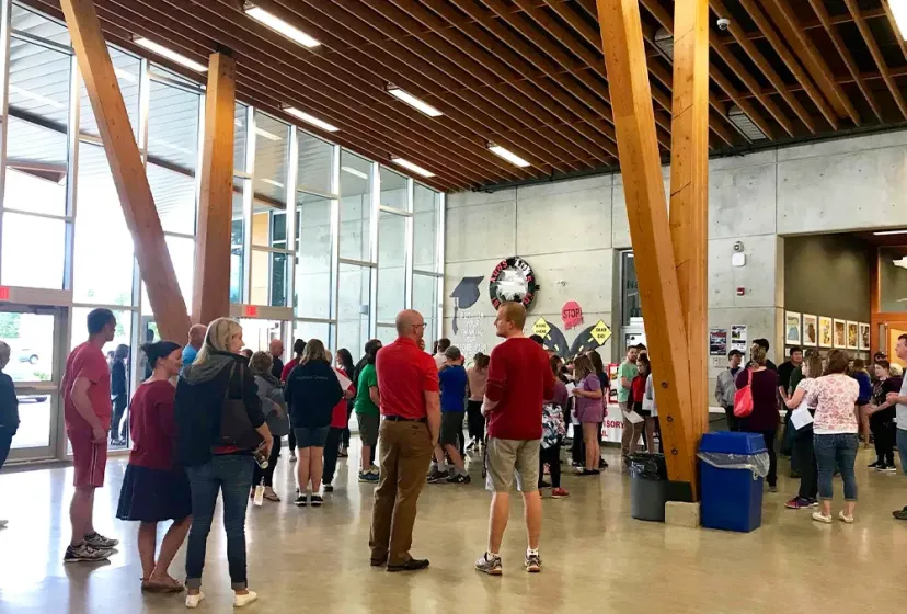 Alberni District Secondary School Aula