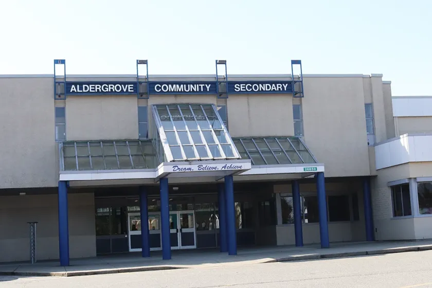 Aldergrove Community Secondary High School in Langley