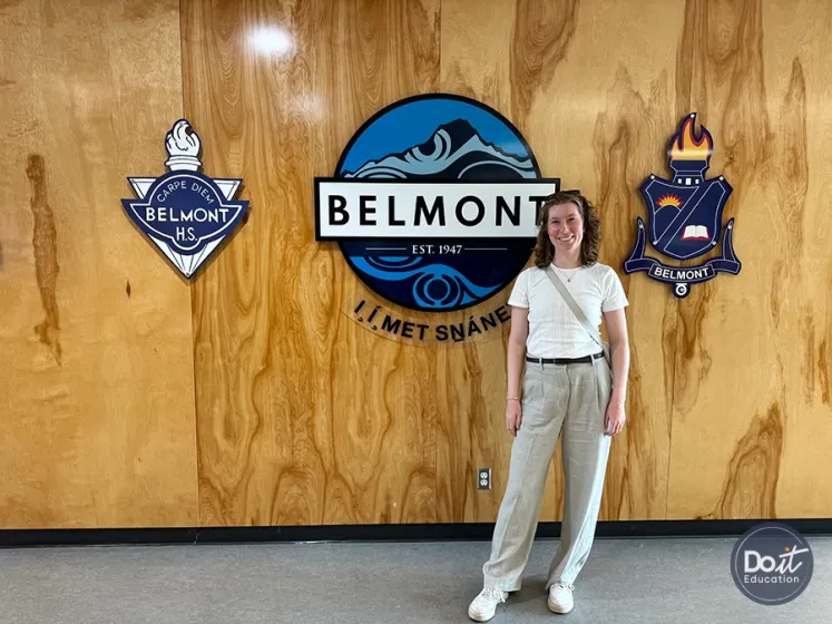 Belmont Eingang