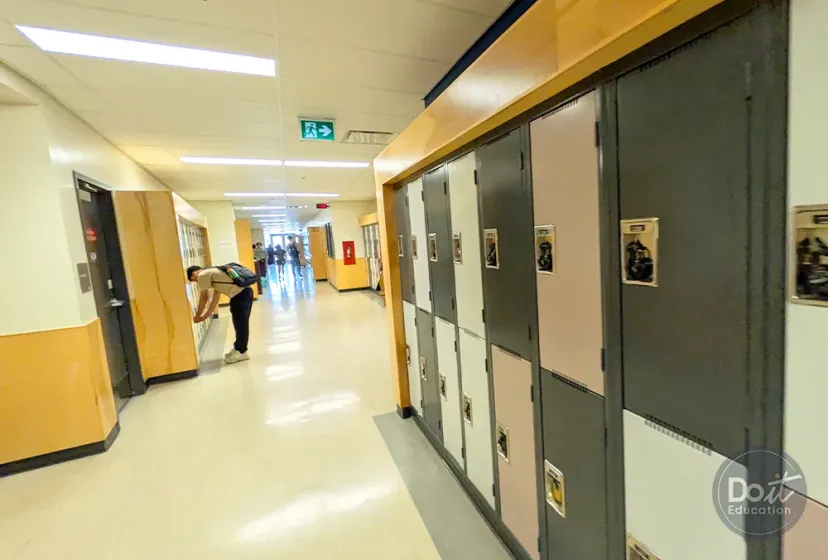 Belmont HS Hallway 2