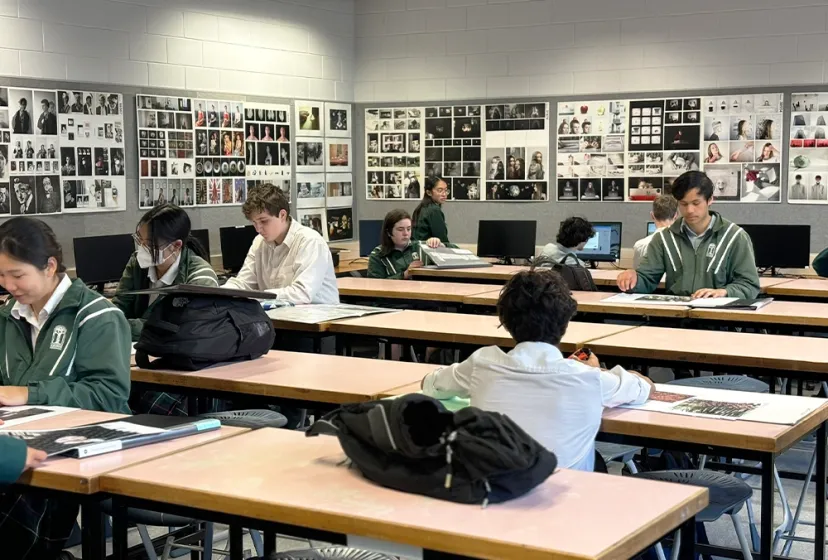 Burnside HS Klassenraum