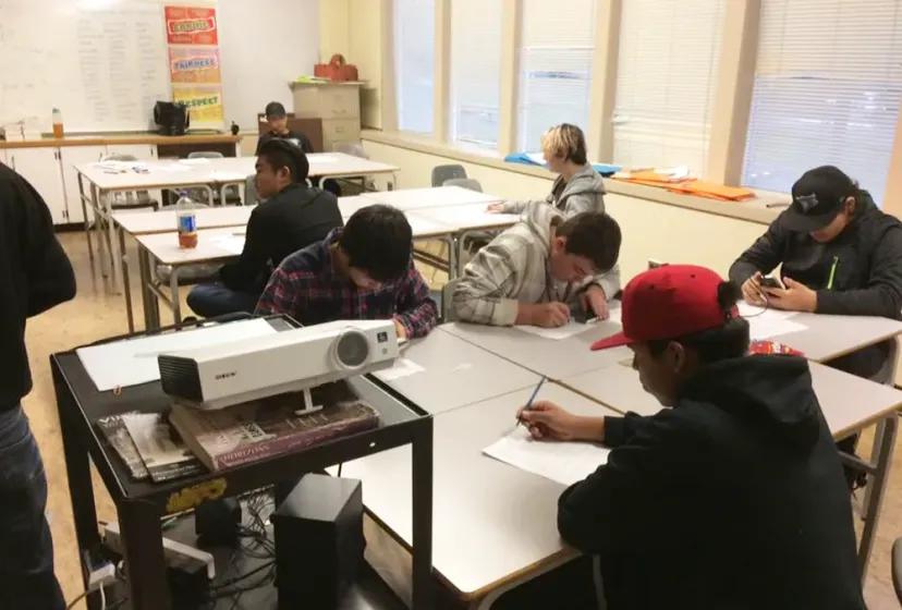 Chemainus Secondary School Students