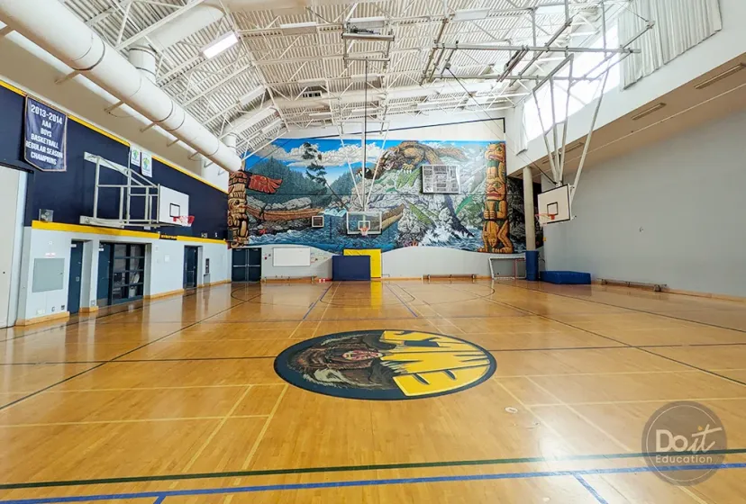 Edward Milne HS Sporthalle