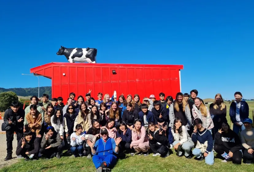 Kapiti College Students Farm