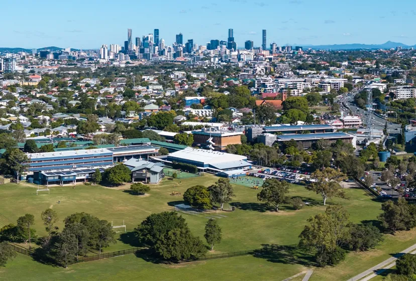 Kedron SHS Vogelperspektive