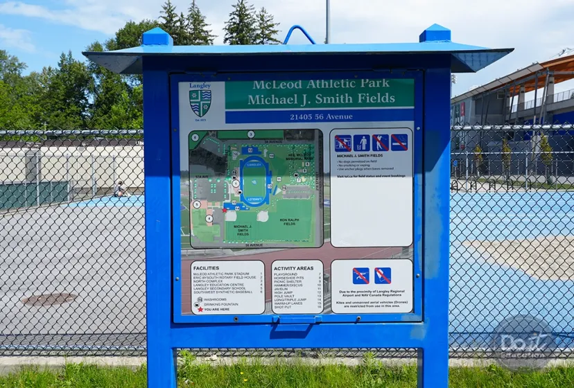 Langley Secondary HS Karte