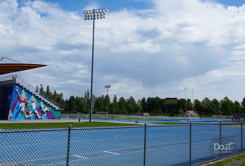 Langley Secondary HS Sportplatz