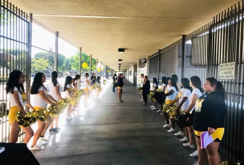 Magnolia HS Cheerleader