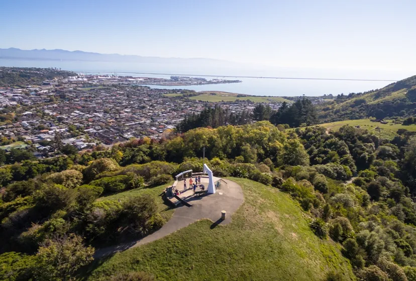Nelson College NZ from above