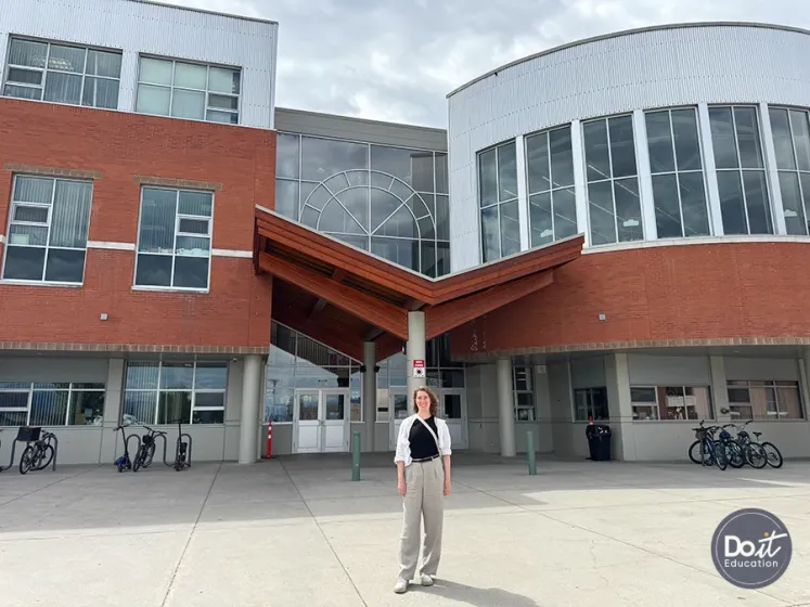 Penticton Secondary Eingang