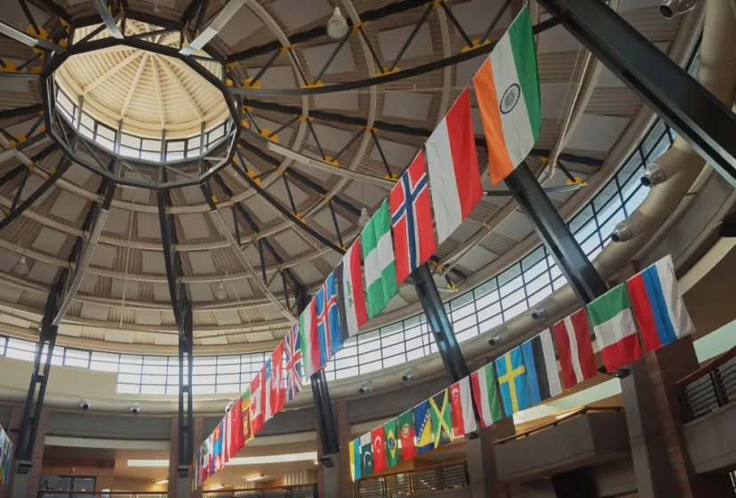R.A. McMath Secondary School Foyer