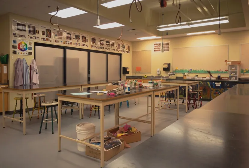 R.A. McMath Secondary School Kunstraum