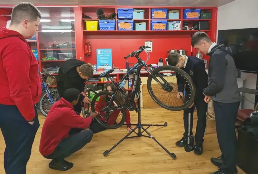 Rosary College Bike