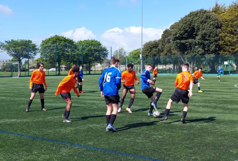 Rosary College Fussball