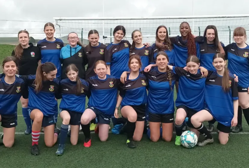 St. Finians Community College Fussball 2