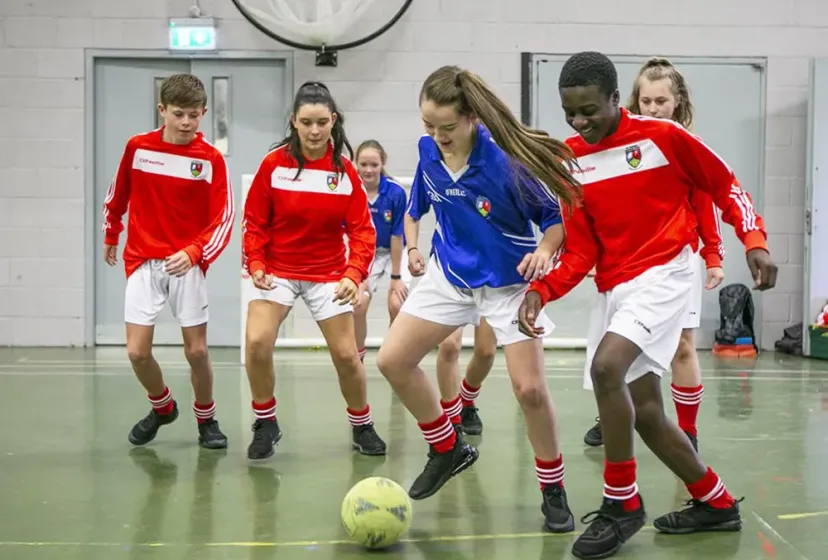 St. Finians Community College Fussball