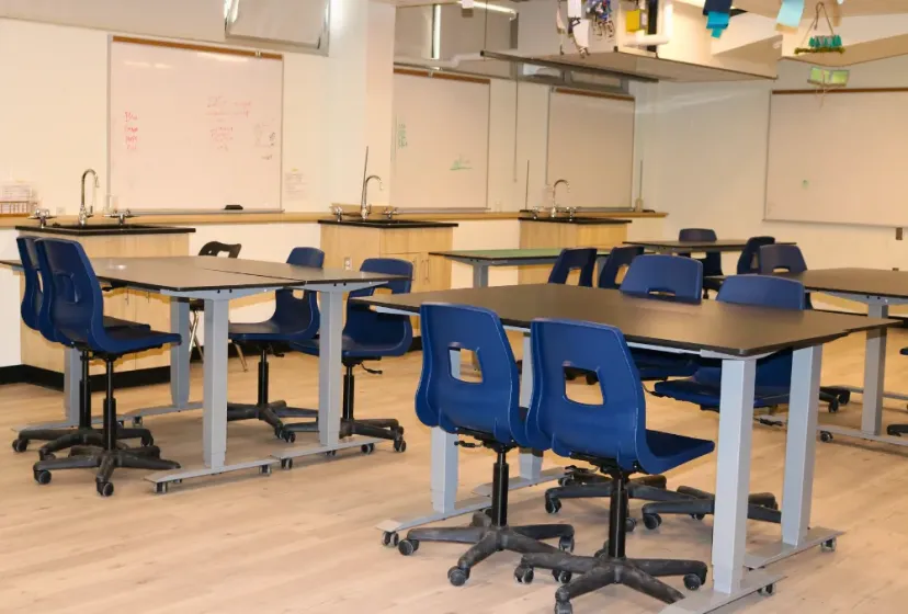 T v2.A. Blakelock HS Classroom