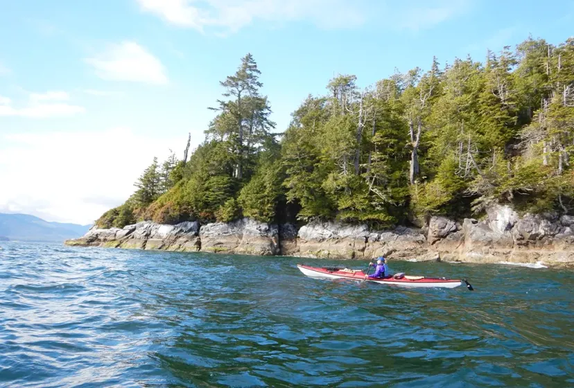 Ucluelet Secondary School Outdoor Ed Kayak