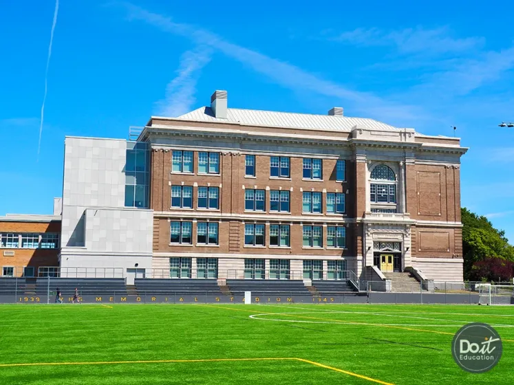 Victoria High Gebäude