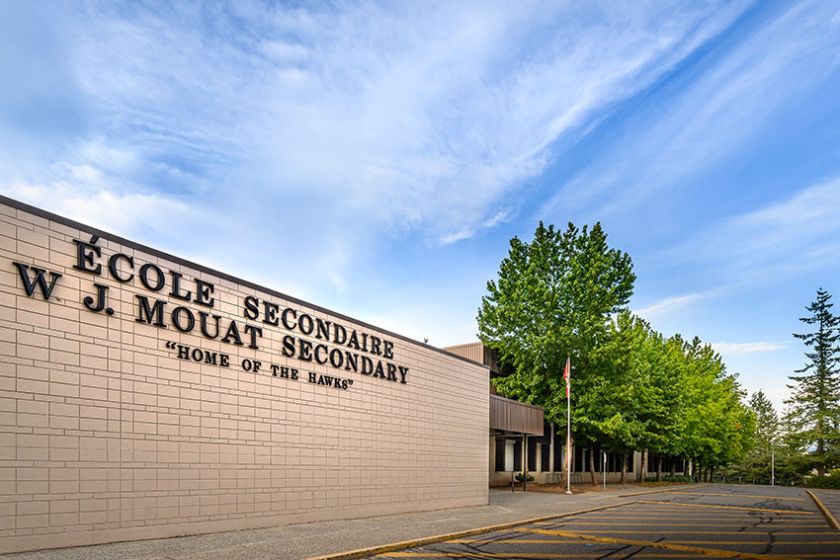 WJ Mouat Secondary Abbotsford