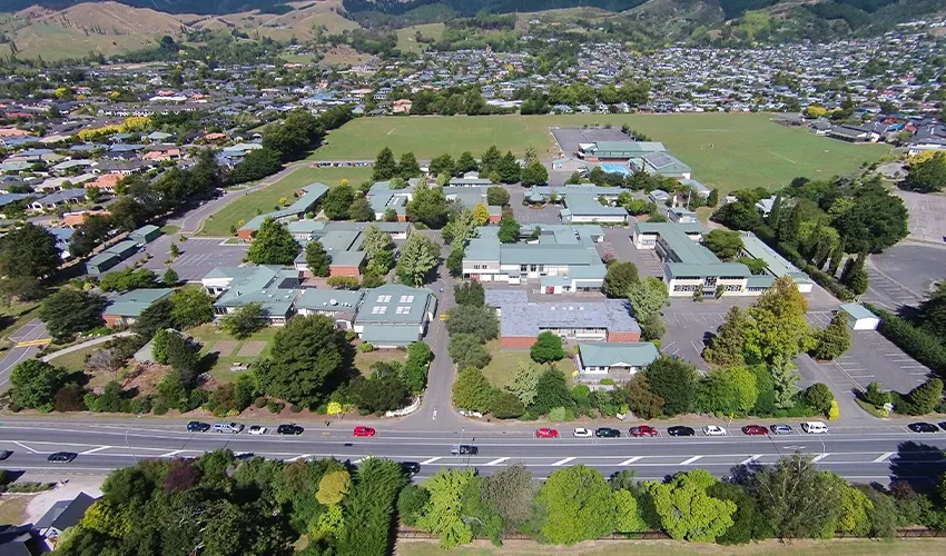 Waimea College Front