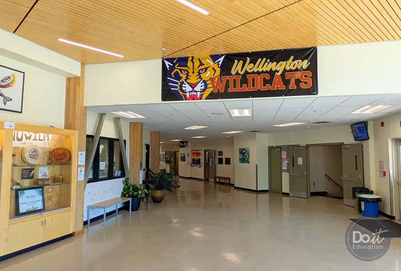 Wellington HS Eingangshalle