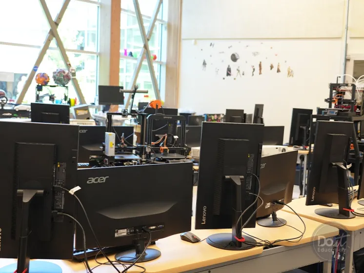 Wellington Secondary Computerraum
